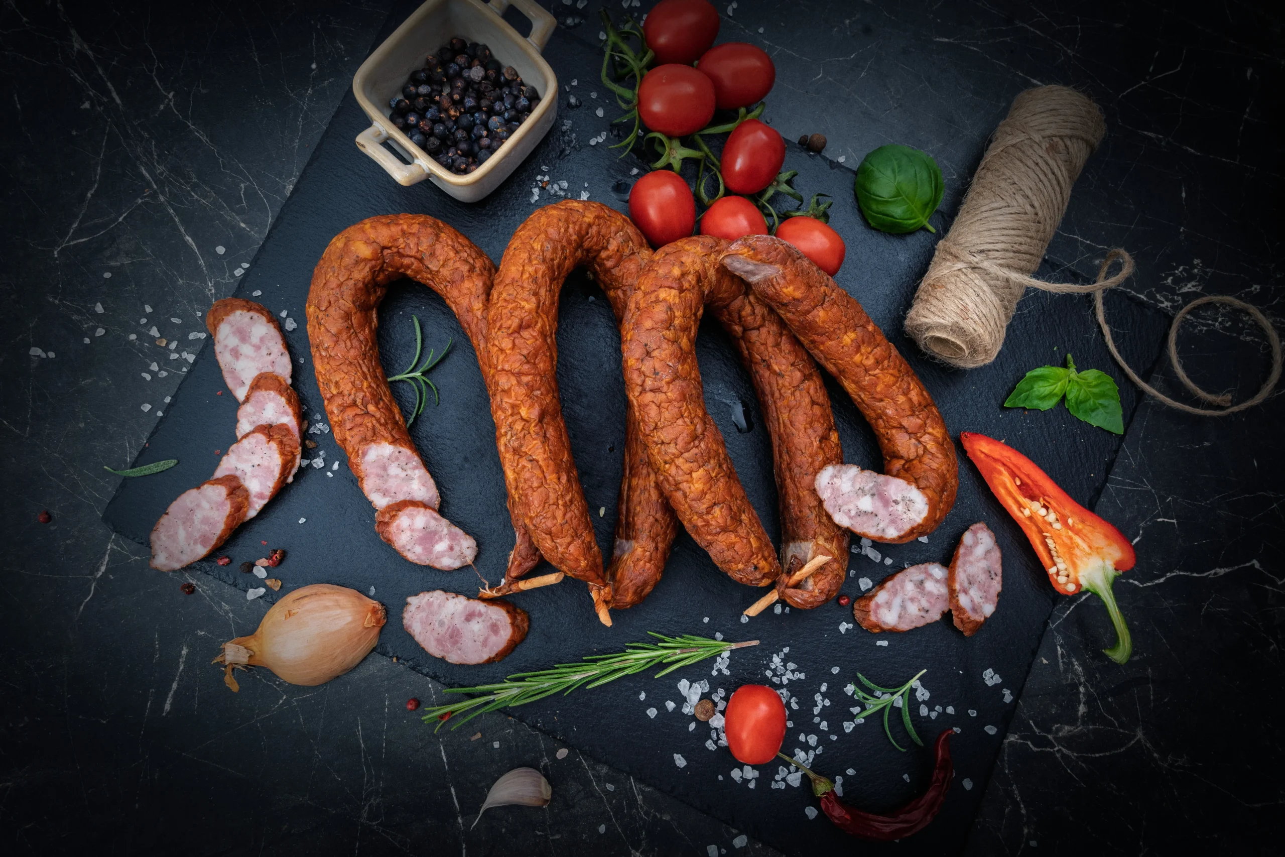 KIEŁBASA JAŁOWCOWA 0,45 kg
