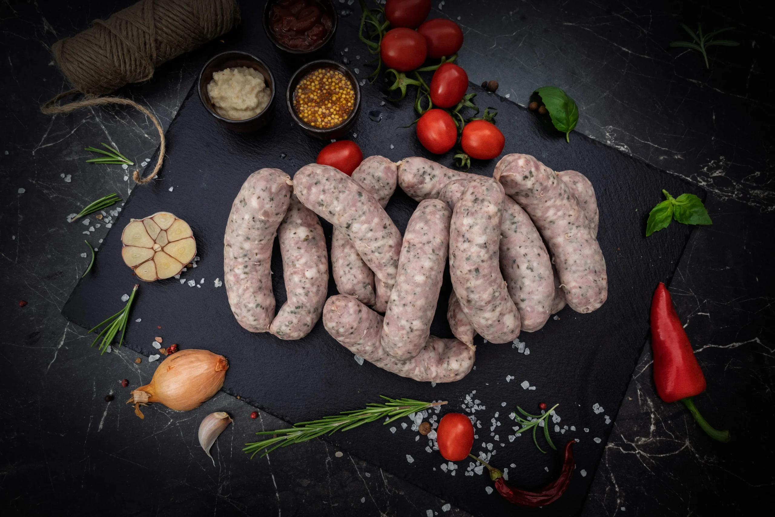 KIEŁBASA BIAŁA PARZONA 0,4 kg - obrazek 2