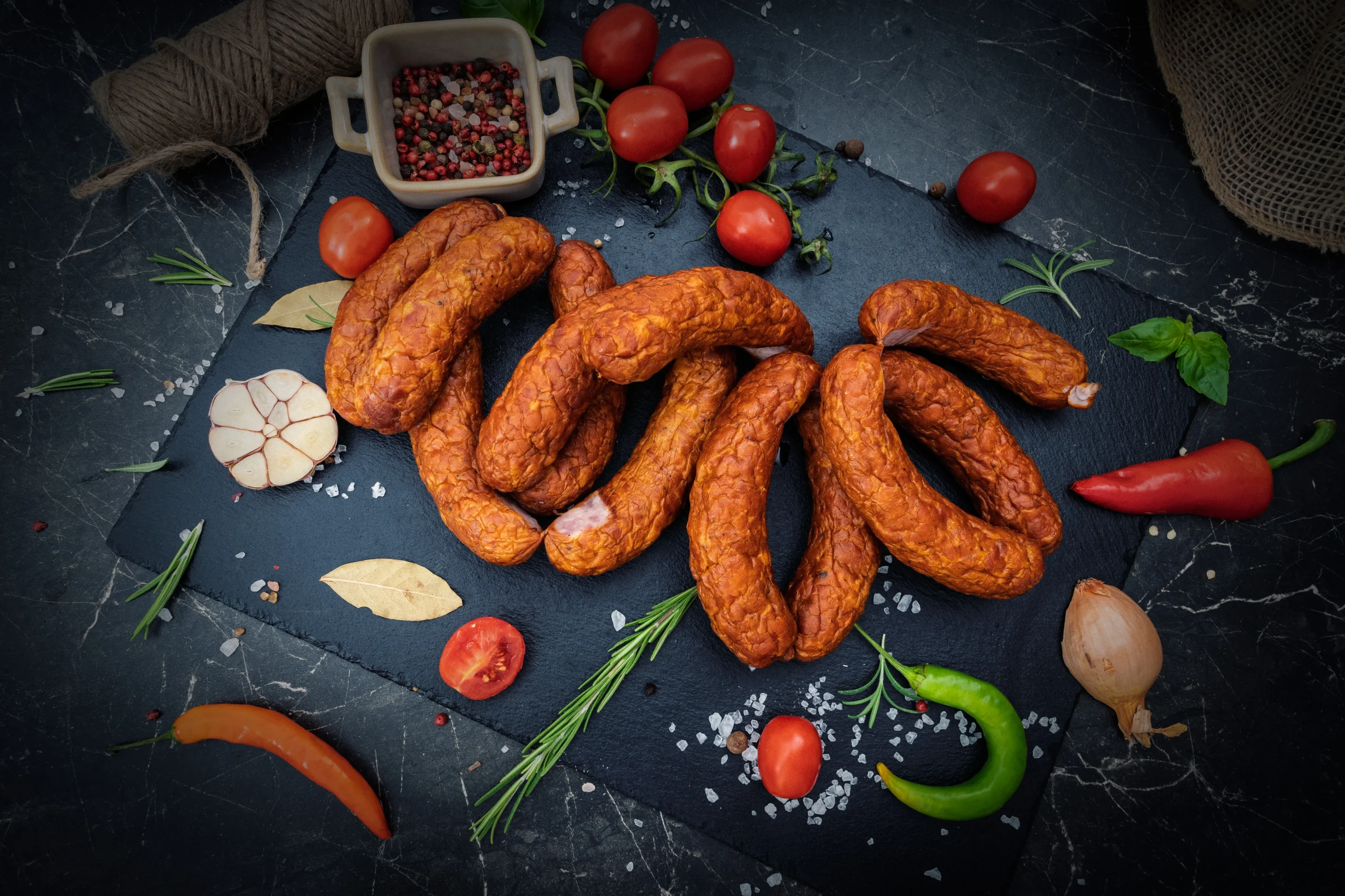 KIEŁBASA MYŚLIWSKA 0,3 kg - obrazek 2