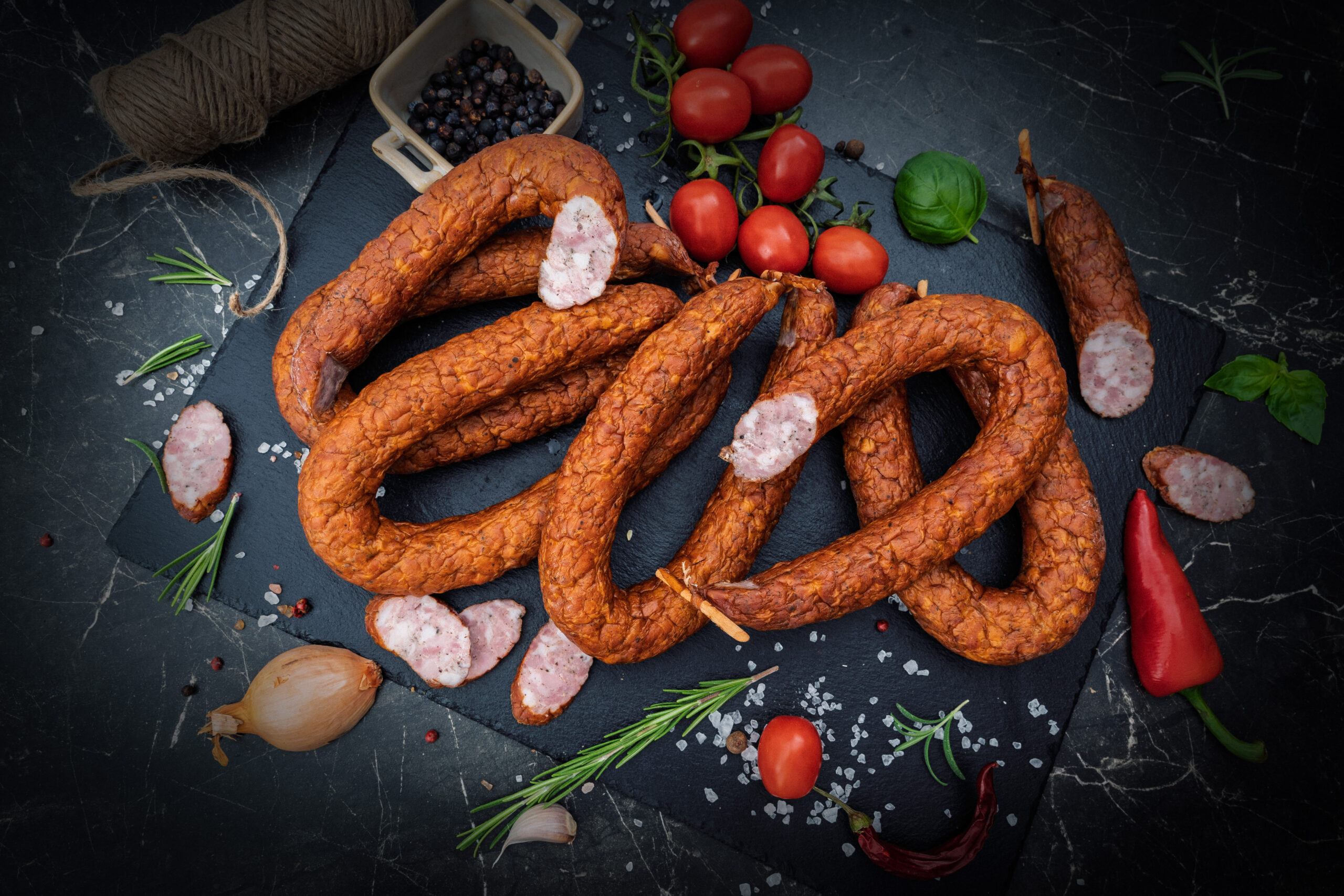 KIEŁBASA JAŁOWCOWA 0,45 kg - obrazek 3